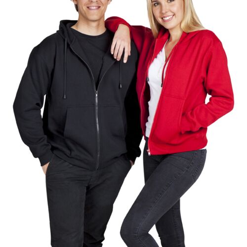 RAMO Mens and Ladies Ramo Zip Hoodie TZ612H Mens and Ladies Ramo Zip Hoodie Thumbnail