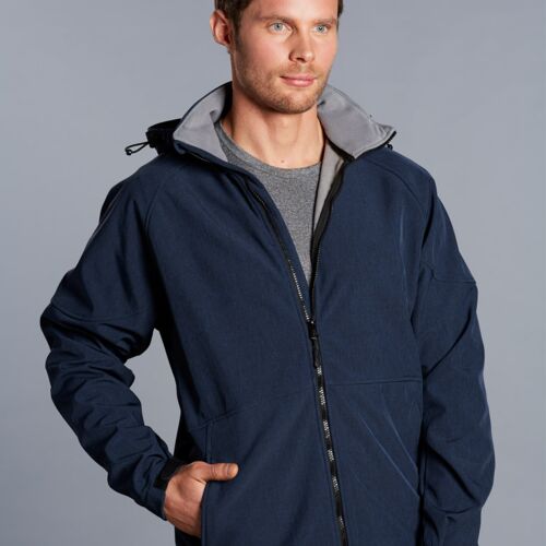 Shiny ASPEN Softshell Hood Jacket Men's JK33 ASPEN Softshell Hood Jacket Men's Thumbnail