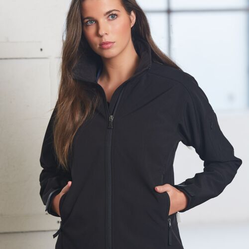 Shiny Ladies Softshell Hi-Tech Jacket JK24 Ladies Softshell Hi-Tech Jacket Thumbnail