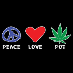 Peace Love Pot Design