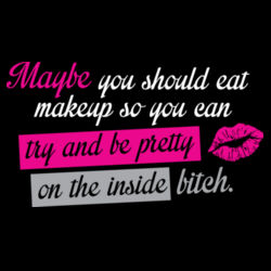 Maybe You Should Eat Makeup... Design