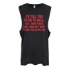 100% combed cotton sleeveless tee Thumbnail